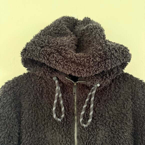 Lululemon‎ Oh So Sherpa Half Zip Black Women’s Size 6 Pullover Sweater Jacket - Picture 10 of 11